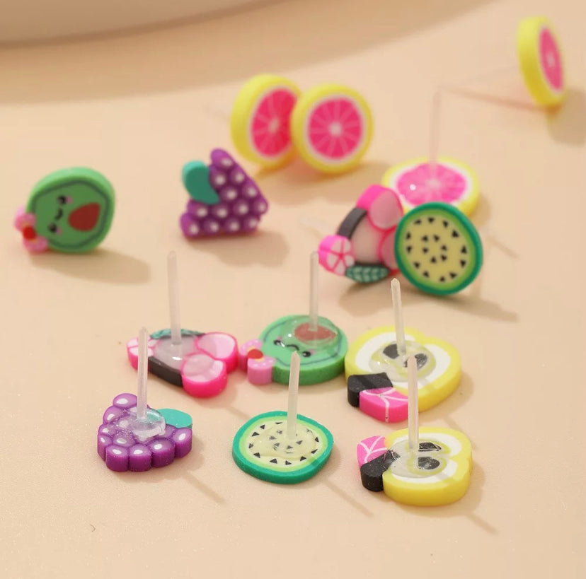 36 Girly Earrings W/ Case