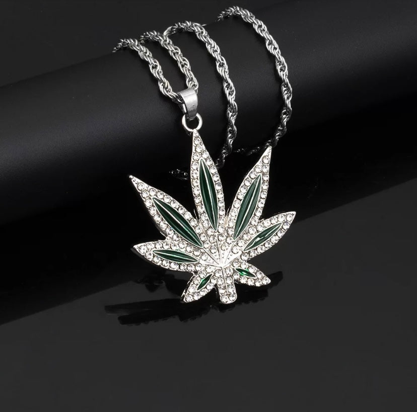 Hemp Leaf Necklace