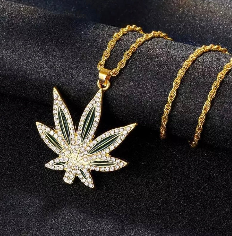 Hemp Leaf Necklace