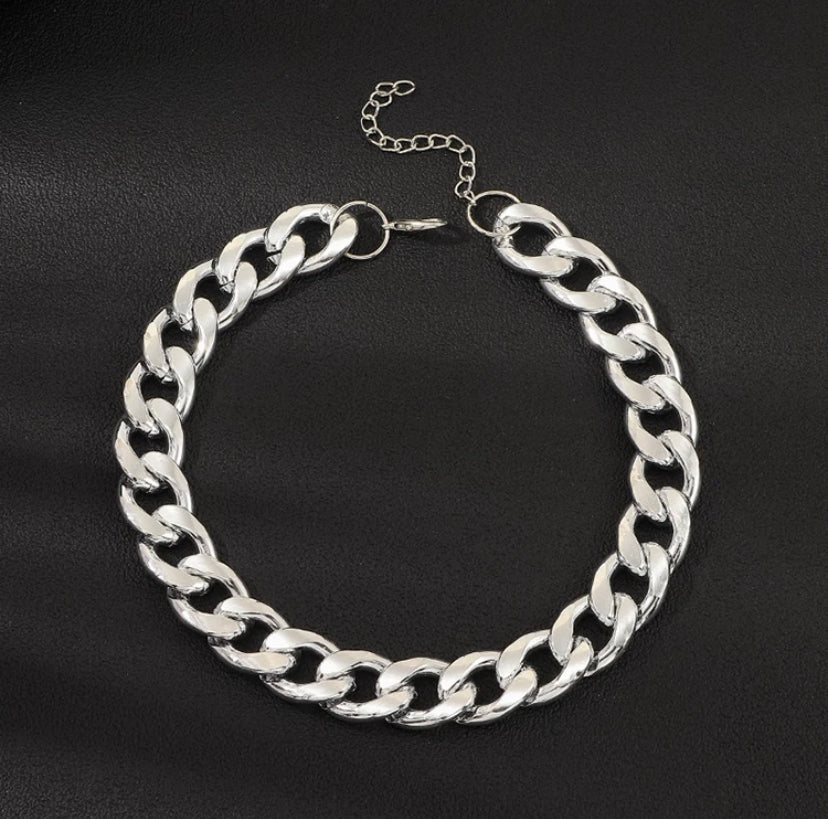 Retro Thick Chain Necklace