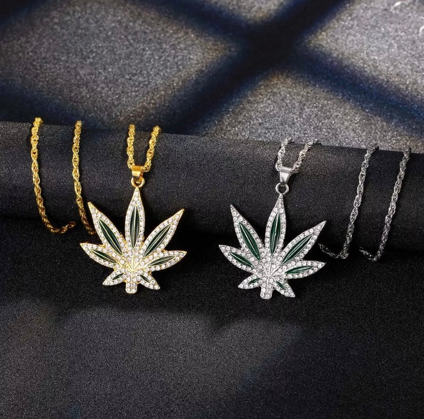Hemp Leaf Necklace