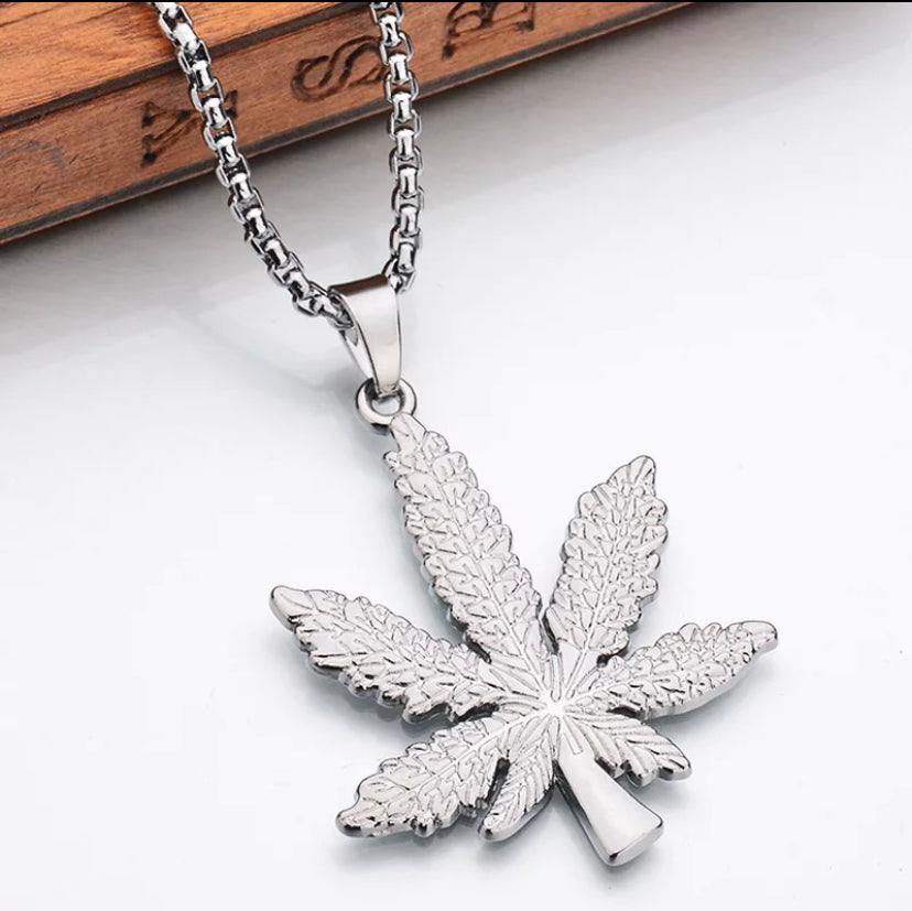 Hemp Leaf Necklace
